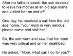 He Went To See His Dying Mother. But When She Revealed THIS? He Was Stunned..Oh My