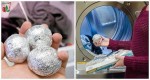SHE PUT A BALL OF ALUMINIUM FOIL IN HER WASHING MACHINE. ONLY A FEW PEOPLE KNOW THIS AWESOME TRICK…(VIDEO)