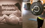 Woman Lifted 155 Pounds While She Was 8 Months Pregnant. Unbelievable!