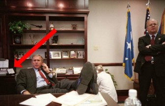 These Unseen Photographs Shows Immediate Aftermath In White House During 9/11 Attacks. #3 Shows Geor