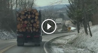 He had a terrible feeling when he got behind this truck…What he captured on video? Wow!