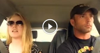Dad and Daughter put a camera in their car. Once the music starts, you’ll be smiling ear to ear!