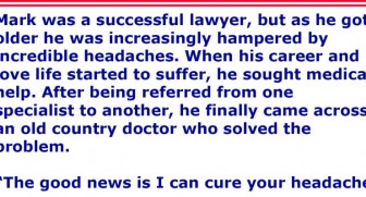 This lawyer asked a Doctor to cure his terrible headaches, but he never expected to hear THIS…