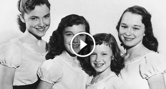 These four sisters appeared LIVE on television 60 years ago, but keep your eyes on the youngest…