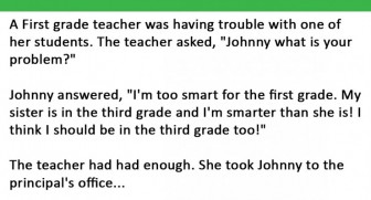 Her student says he’s ‘Too smart for 1st grade’ her response is PRICELESS