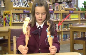 Watch How Amazed Are These Children After Seeing These Realistically Proportioned Fashion Doll