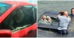 The One Way To Safely Survive Being Stuck In A Sinking Car