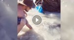 He sees a stingray, but nobody expects him to be DUMB enough to try THIS