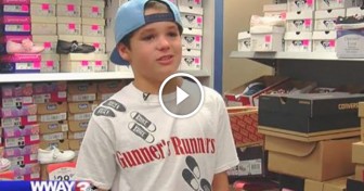For The Last 3 Birthdays, 10-Year-Old Has Asked For Shoes, Then He Donates Them To Kids In Need