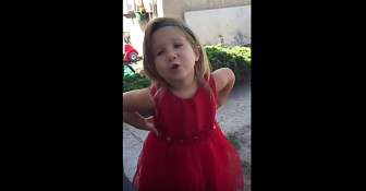 Too Cute!! This Little Princess Has Some Choice Words For Her Dad About Wedding Etiquette!