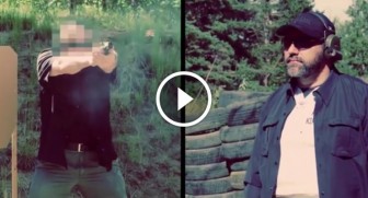 Crazy Russian confidence drill – You have to get shot first!