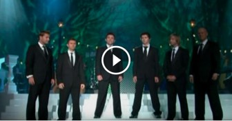 6 Celtic Men Stand Onstage, Paralyze The Crowd With Their Breathtaking Rendition Of “Amazing Grace”