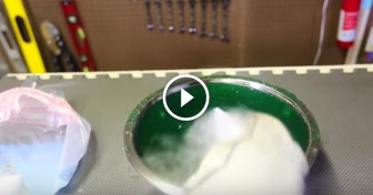 He Puts Dry Ice Into Green Gooey Slime, Moment Later? My Jaw Dropped!