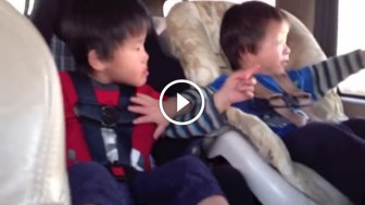 Two Transportation-Obsessed Tots Talk About Their Love Of Planes Without Saying A Word. Amazing!