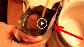 He Bought A Juice For His Child — But What He Discovers Inside The Pouch? Disgusting…
