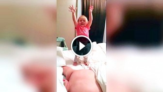 This Goofy Girl is Playing With Her Sleeping Dad, But Then Something Goes Horribly Wrong…