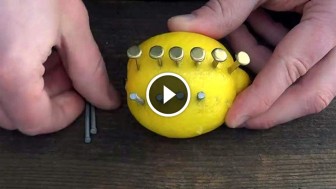 He Places Nails In A Lemon, But What He Did Next Left Me Speechless!