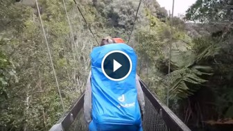 Four French Hikers Were Crossing A Bridge In New Zealand When Things Took A Terrifying Turn!