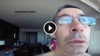 This Dad Filmed His Entire Holiday Trip on A GoPro Camera Without Realizing He Was Facing It The Wrong Way!