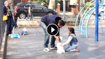 Her Mom Taught Her Never To Talk To Strangers. But Then This Man Approaches The Kid And…