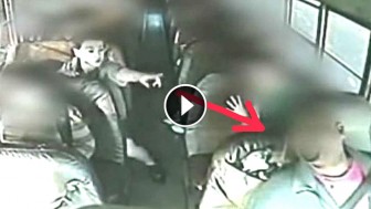 School Bus Loses Control After Driver Passes Out. Then This Hero Kid Does The UNTHINKABLE!