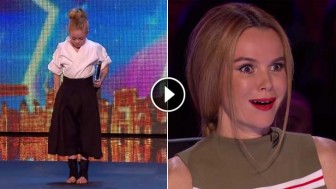 8 Yo Girl Melts The Judges Hearts When She First Appears On Stage. Then The Music Started And…WHAAAT?!