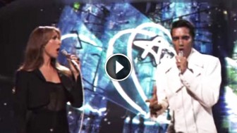 When Elvis Joined Celine Dion On Stage, Nobody Could Believe Their Eyes…