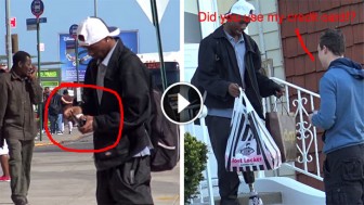 He Finds A Wallet and Goes Shopping, But Then The Owner Confronts Him!