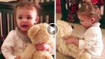 Deployed Dad Leaves A Special Teddy Bear For His Little Girl. Now Watch When She Squeezes Its Hand