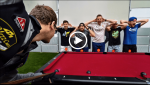 Amazing Pool Trick Shots, but don’t try at home if you still want to have kids!