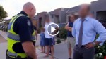 Group Of Ignorant People Disrespect Police Officer, Then He Gracefully Put Them In Their Place