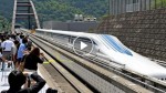 This is the fastest train in the world! The photographs were useless!