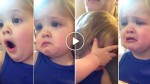 When she saw the video from her parent’s wedding this little girl couldn’t help but cry