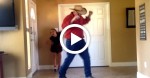 Little Girl Asks Daddy to Dance, Mom’s Captured Footage Is Going Viral