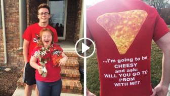 This “Cheesy” Doritos Promposal For a Girl With Down Syndrome Will Melt Your Heart!