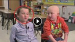 First Grader Shaves Head For Friend With Cancer
