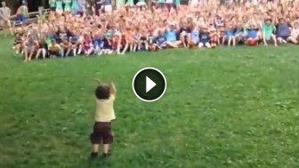 This Toddler Controlling An Entire Crowd Is The Cutest Thing On The Internet