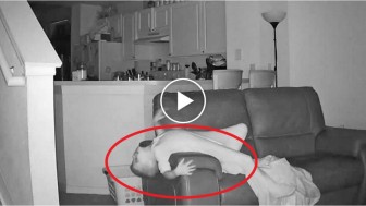 What this dad caught his child doing at 2am on hidden camera