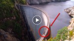 At first I thought they were just walking on this huge dam but I was shocked few seconds later…