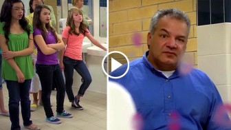 Group Of Snobby Girls Disrespect Janitor, So He Did THIS To Teach Them A Lesson!