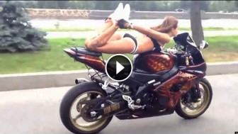 Think You Can Ride A Bike? Wait Till You See What This Russian Girl Can Do …WHOOA
