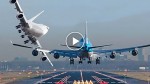 Have you ever seen a plane landing because of a storm? Watch till the end!