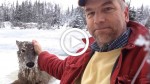 Deaf Man Risks Life to Save Wild Deer from Icy River, Petting it Right On Camera