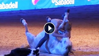 This Man Lays Down and Kisses His Horse. What He Does Next? WOW!